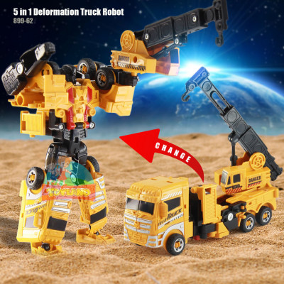 5 in 1 Deformation Truck Robot : 899-62